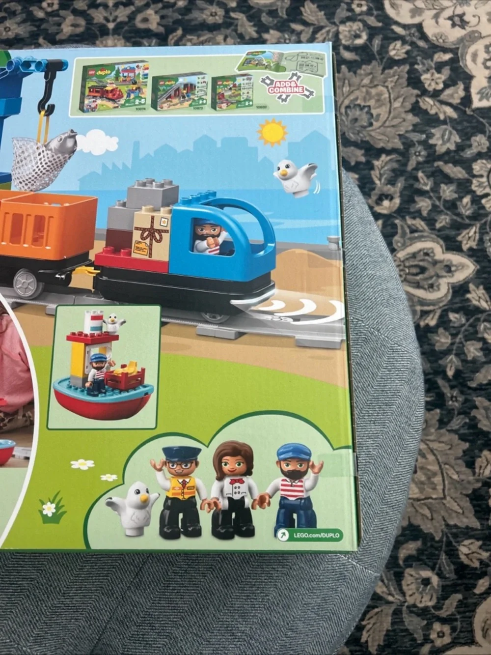 New In Box- Lego Duplo Cargo Train 10875- Sealed - Picture 14 of 16